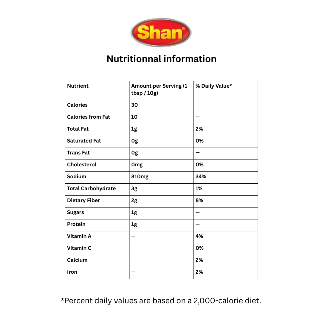 Shan Malay Chicken Biryani Mix