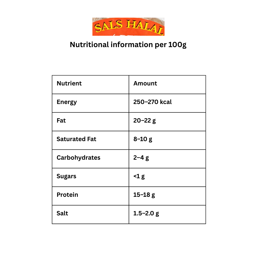 Sals Halal Lamb Sausages Family Pack