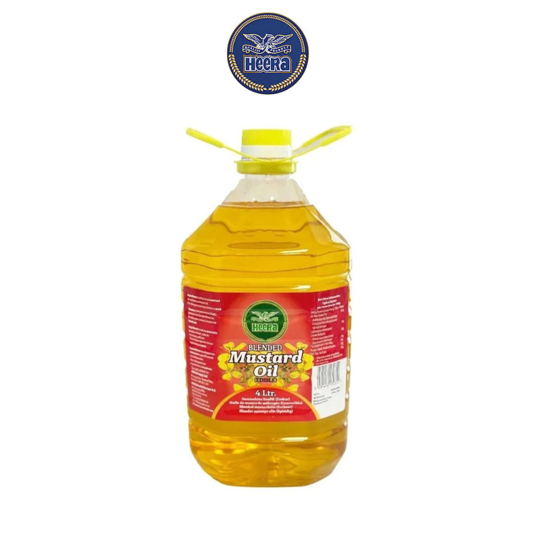 Heera Edible Blended Mustard Oil – 4L