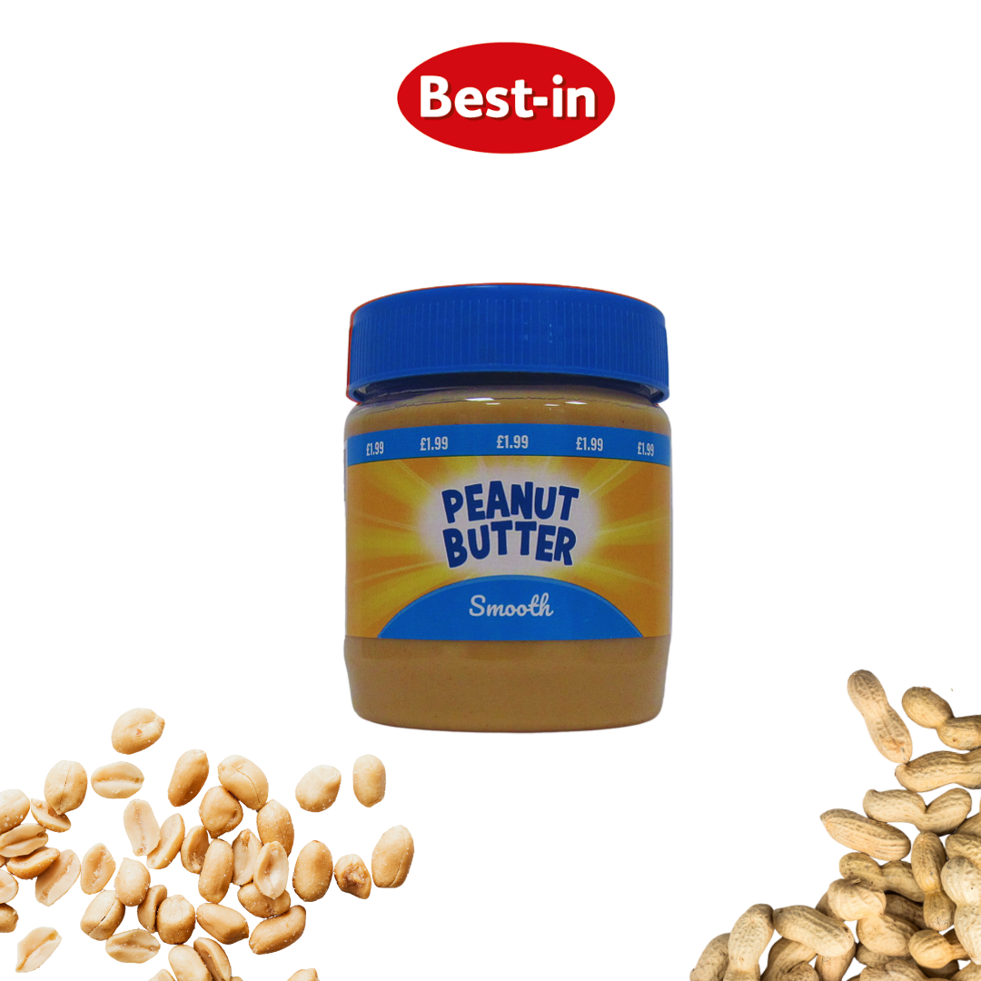 Best-In Peanut Butter 340g - Smooth & Crunchy Variants