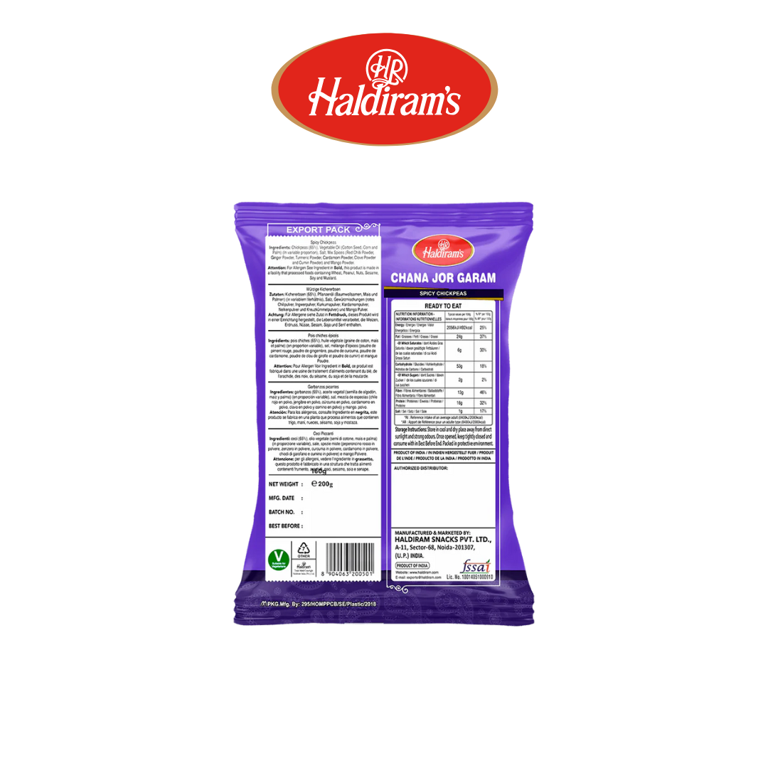Haldiram's Chana Jor Garam 200g