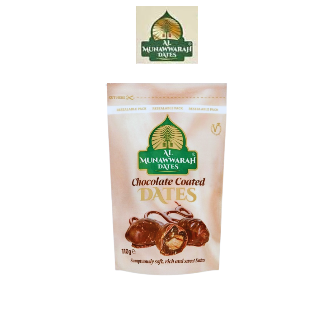 Al Munnawarah Chocolate Coated Dates Bag 110g