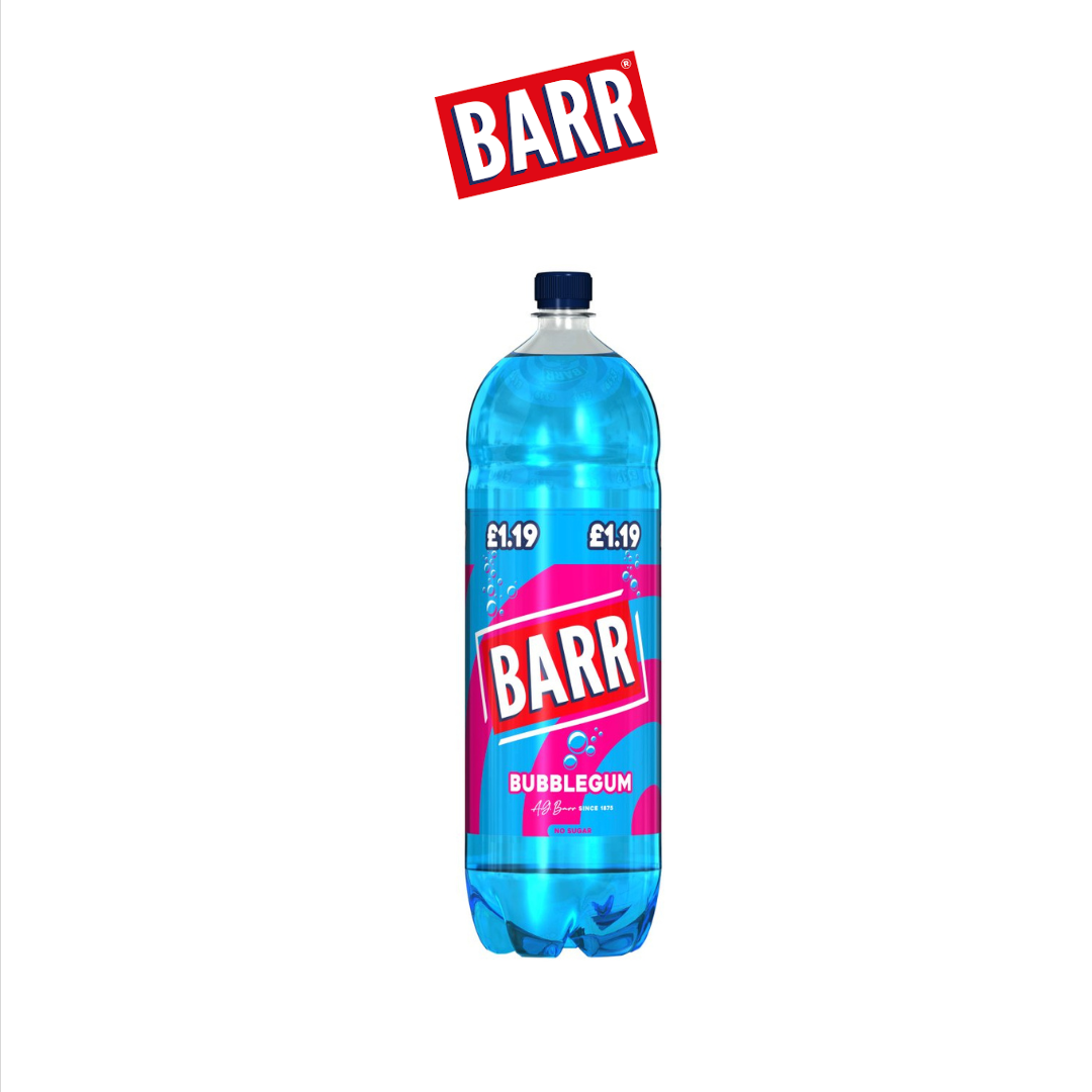 Barr Bubble-gum 2 Litre