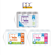 PPC Limited Toilet Paper - Ultra-Soft 2-Ply (Large, Jumbo & Super Jumbo 36-Packs)