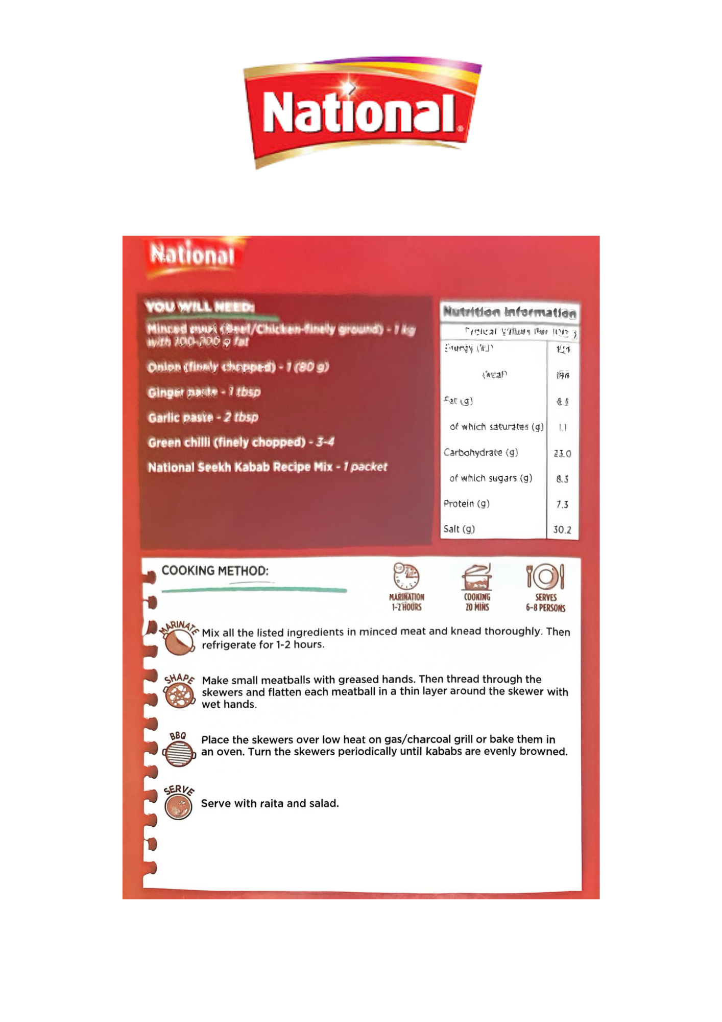 National Seekh Kabab