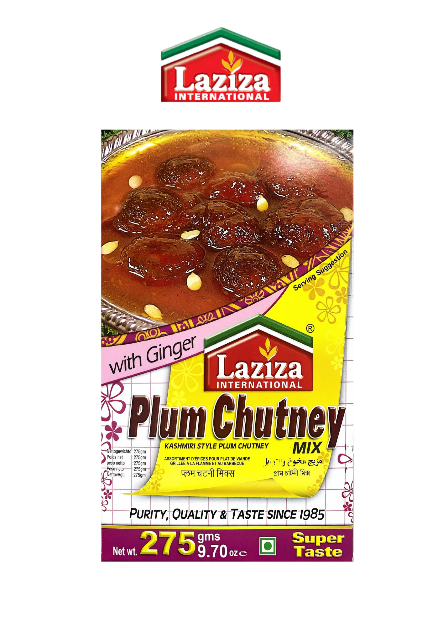 Laziza Plum Chutney