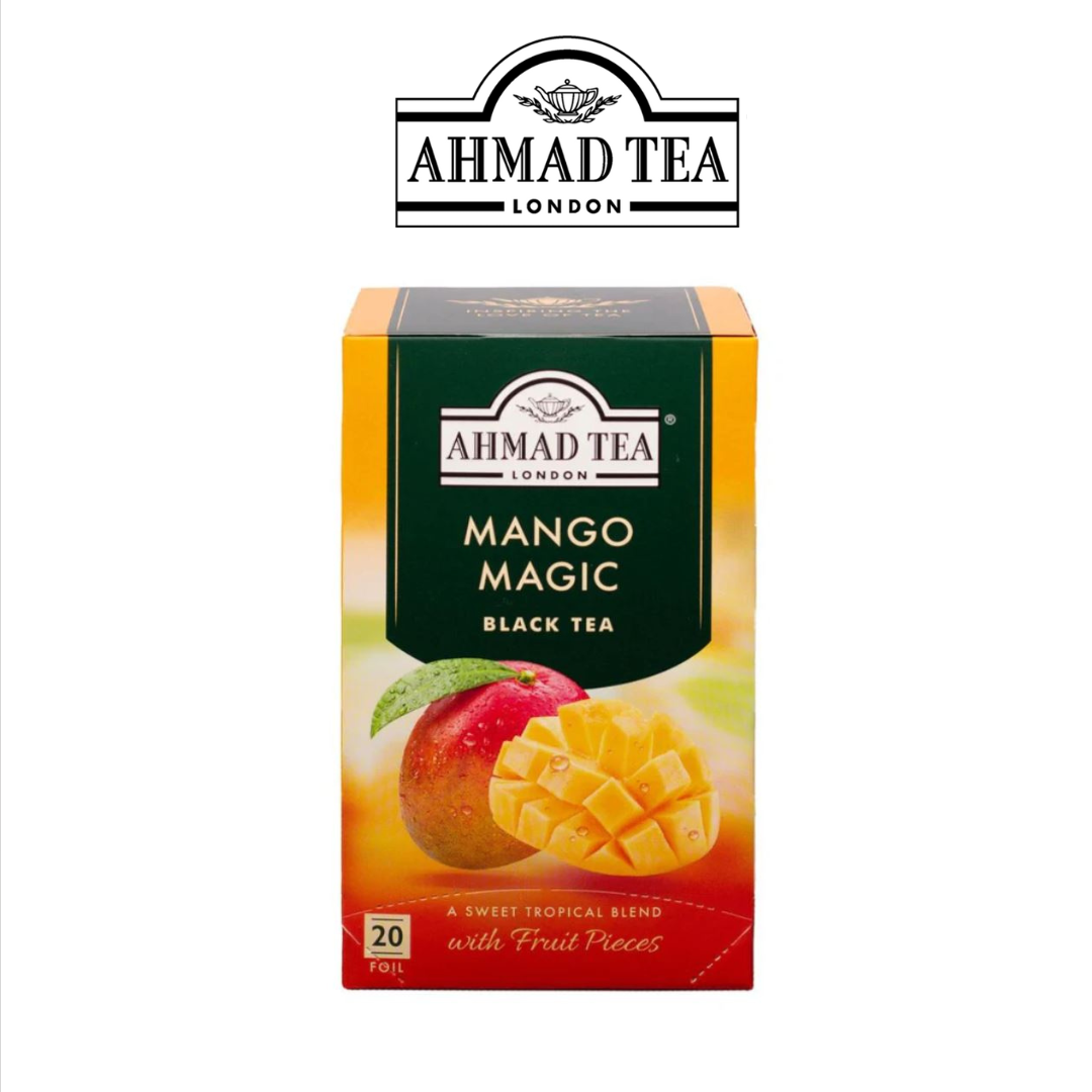 Ahmad Tea Mango Magic Fruit Black Tea – 20 Teabags
