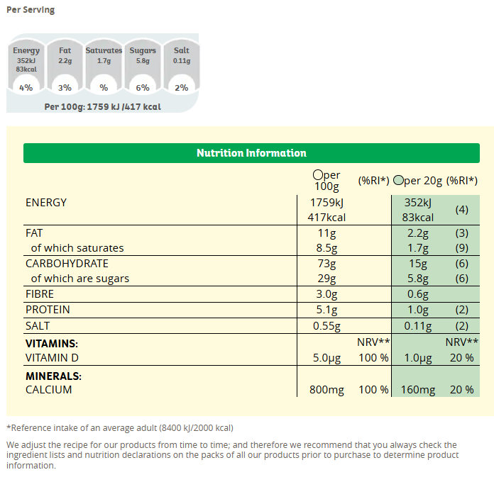 Kellogg’s Rice Krispies Snack Bar (6 × 20 g)