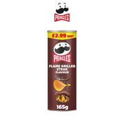 Pringles - Flame Grilled Steak Flavour - 165g